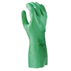 Guante de trabajo SHOWA revestido Nitrilo biodegradable Industrial Starter SH731