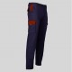 Pantalón de trabajo unisex multibolsillos elástico combinado GAMO Garys 7501C1