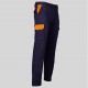 Pantalón de trabajo unisex multibolsillos elástico combinado GAMO Garys 7501C1