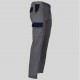 Pantalón de trabajo unisex multibolsillos elástico combinado GAMO Garys 7501C1