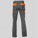 Pantalón de trabajo unisex multibolsillos elástico combinado GAMO Garys 7501C1