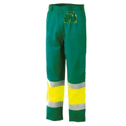 Pantalón de trabajo AV bicolor con forro Industrial Starter 8533