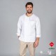 Chaqueta cocina hombre de trabajo OTERO tejido reciclado y orgánico kilopman Garys 942500