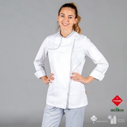 Chaqueta cocina mujer ANAYA reciclado y orgánico klopman Garys 942900