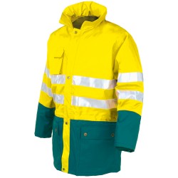 Parka de trabajo Alta Visibilidad bicolor acolchada Industrial Starter 04634