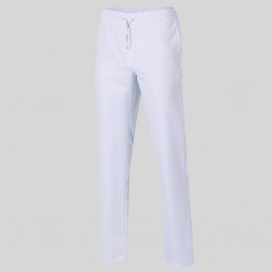 Pantalón de trabajo unisex goma-cordón exterior sarga Garys 700500