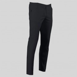 Pantalón de trabajo unisex multibolsillos sarga elástica Garys 703100