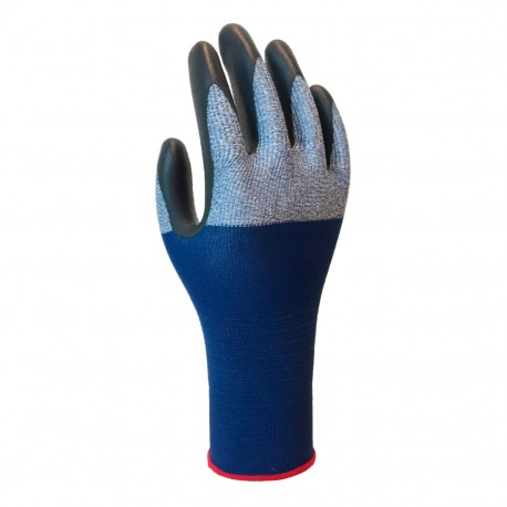 SHOWA Guante microfibra/nitrilo microporoso sin silicona Industrial Starter SH382