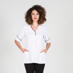 Blusa de trabajo mujer manga corta CINTA Garys 635800