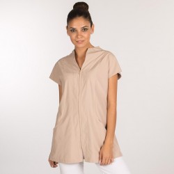 Blusa de trabajo mujer abierta manga corta CORCEGA Garys 652500