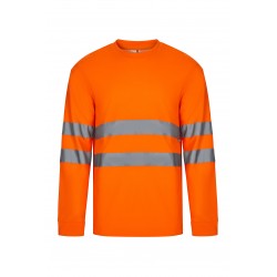 Camiseta de trabajo algodón Manga Larga Alta Visibilidad Velilla 305614