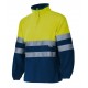 Forro polar de trabajo bicolor alta visibilidad Velilla 182
