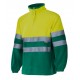 Forro polar de trabajo bicolor alta visibilidad Velilla 182