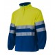 Forro polar de trabajo bicolor alta visibilidad Velilla 182