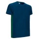 Camiseta de Trabajo Manga Corta Bicolor THUNDER Valento