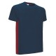 Camiseta de Trabajo Manga Corta Bicolor THUNDER Valento