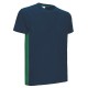 Camiseta de Trabajo Manga Corta Bicolor THUNDER Valento