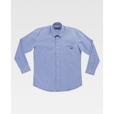 Camisa de Trabajo Manga Larga con Bolsillo WorkTeam B8010