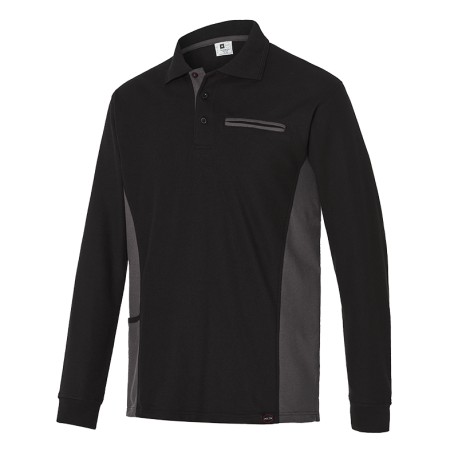 Polo de Trabajo Manga Larga Modelo ALLEN Chintex 1702