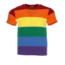 Camiseta de manga corta Arcoiris Valento RAINBOW