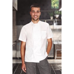 Chaqueta cocinero Tipo Mao Manga Corta Valento CAYENNE