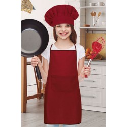 Delantal Infantil con peto y bolsillo Valento RECIPE