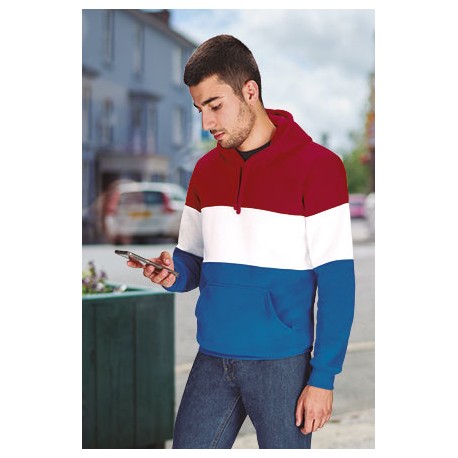 Sudadera con capucha y bolsillo canguro Valento VARSITY