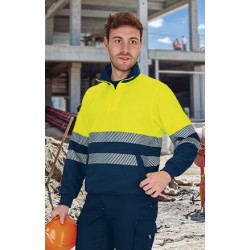 Sudadera de Trabajo de Alta Visibilidad bicolor Valento QUID