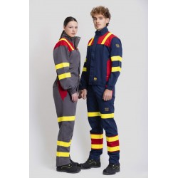 Pantalón de Trabajo combinado Ignífugo y Antiestático WorkTeam B1499