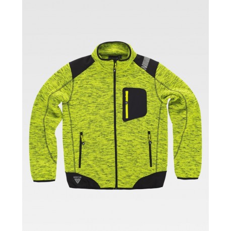 Chaqueta de punto combinada WorkTeam S9455