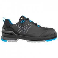 Zapatilla de trabajo ALBATROS TARAVAL BLACK/BLUE LOW Industrial Starter 648030