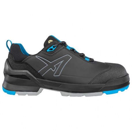 Zapatilla de trabajo ALBATROS TARAVAL BLACK/BLUE LOW Industrial Starter 648030