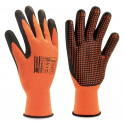 Guante Trabajo Sin Costuras Soporte Poliamida y Licra MARCA 688NYNFD