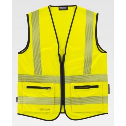 Chaleco Alta Visibilidad Cintas Reflectantes Segmentadas WorkTeam C3605