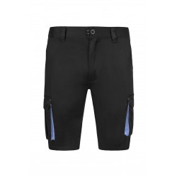 Bermudas de trabajo stretch bicolor multibolsillos Velilla 103034S