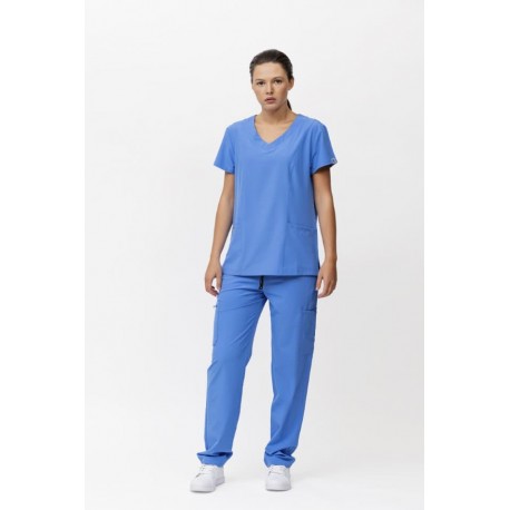 Pantalón unisex con tejido elástico WorkTeam B6960