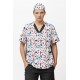 Casaca unisex combinada Peluquería Manga Corta elástica WorkTeam B9867