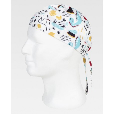 Bandana servicios de tejido elástico y estampado Dinos WorkTeam M861