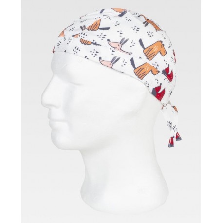 Bandana servicios de tejido elástico y estampado Perros WorkTeam M862