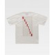 Camiseta de Trabajo Cuello Redondo estampado pecho y espalda WorkTeam S6622