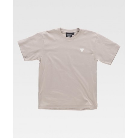 Camiseta de Trabajo Cuello Redondo estampado pecho y espalda WorkTeam S6622