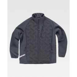 Chaqueta de Trabajo combinada Tejido Acolchado WorkTeam S7800