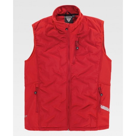 Chaleco de Trabajo combinada con tejido acolchado WorkTeam S7810