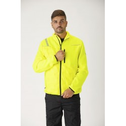 Chaqueta combinada con tejido acolchado WorkTeam S7835