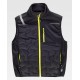 Chaleco combinado con tejido acolchado WorkTeam S7840
