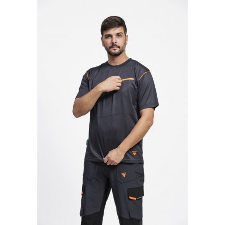 Camiseta de trabajo de manga corta en tejido Honeycomb WorkTeam WF3016