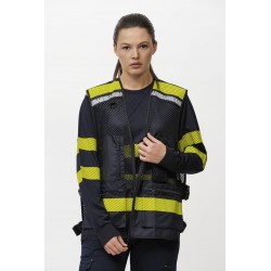 Chaleco de Trabajo Rejilla y ajustes laterales WorkTeam C3603