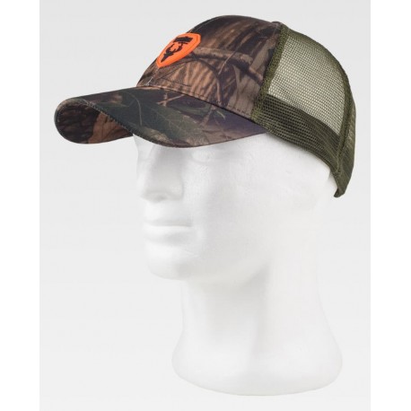 Gorra estampada y combinada con rejilla WorkTeam WFA986