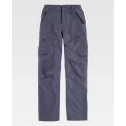 Pantalón de trabajo elástico con triple costura WorkTeam B4041