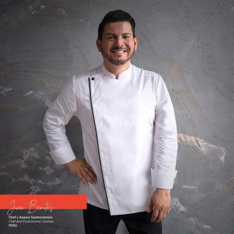 Chaqueta de trabajo para cocina unisex ATON Garys 930005